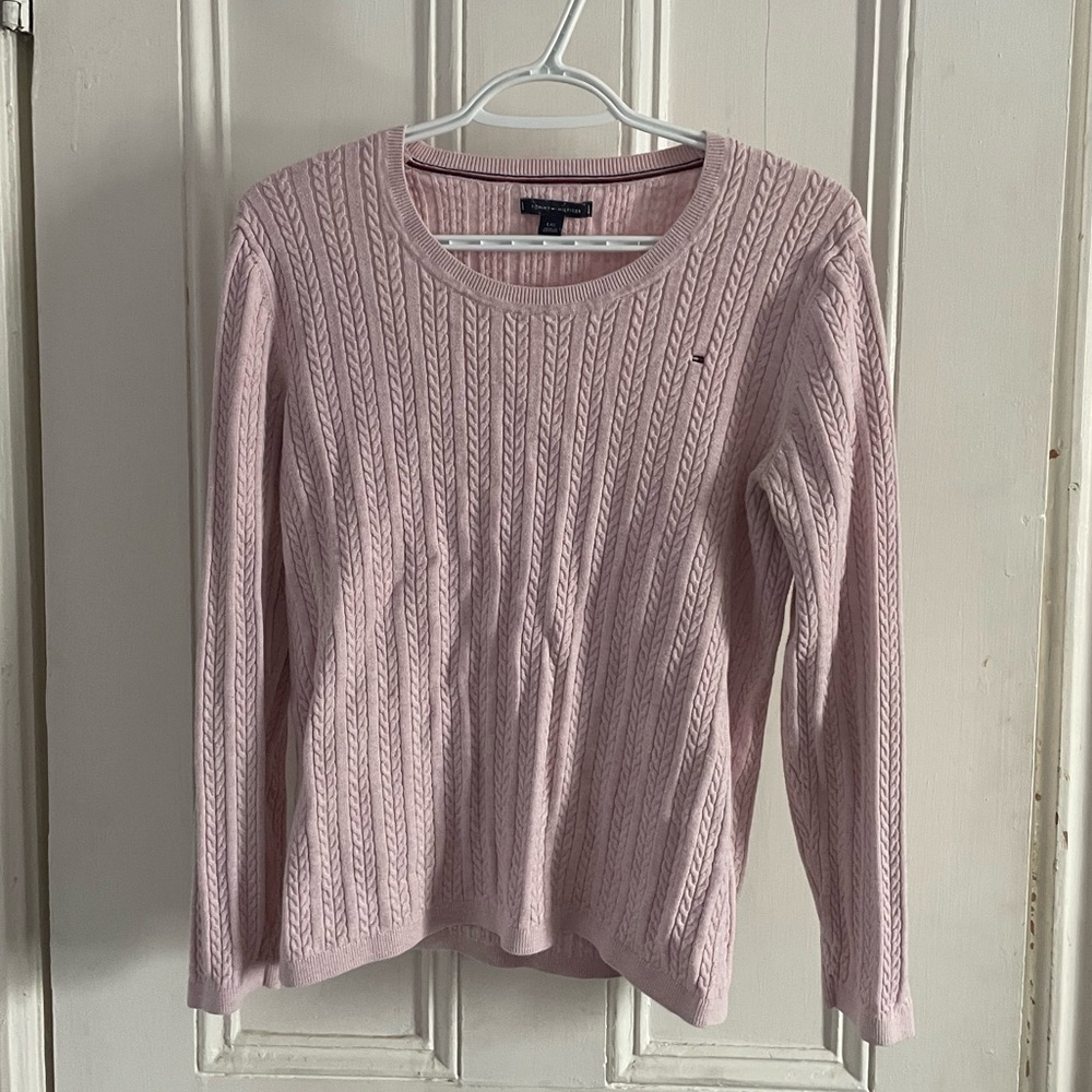 Pink Knit Tommy Hilfiger shirt